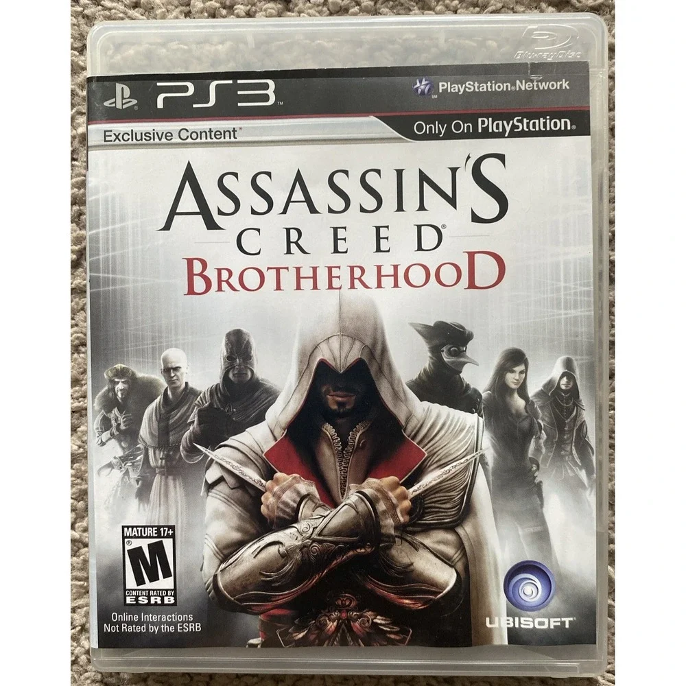 Assassin's Creed Brotherhood Sony PlayStation 3 2010 Complete Tested With Manual